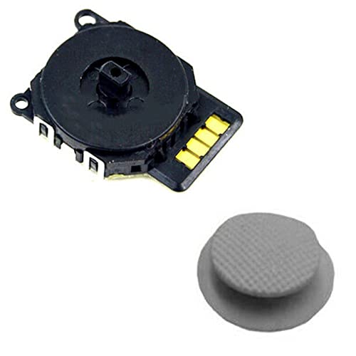 Genérico Joystick Analogico Compatible para Sony PSP 2000 Series (2001, 2002, 2003, 2004, 200X) Color Gris