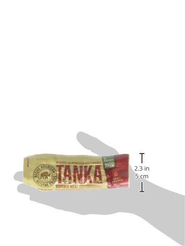 Tanka Buffalo Cranberry Bar, Sampler Variety Pack, Beef Jerky Alternative, Gluten Free, 5 Flavors, Pack of 6