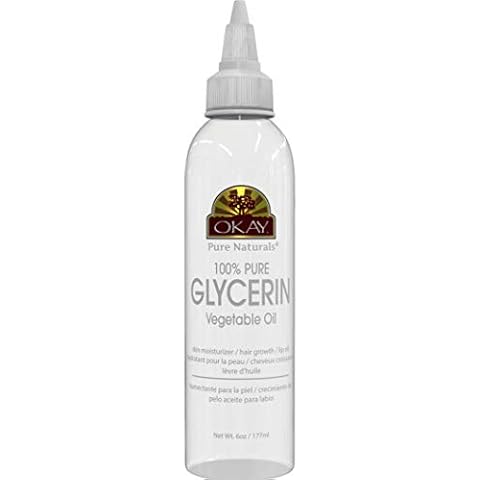 Okay 100% Pure Glycerin Oil Cover