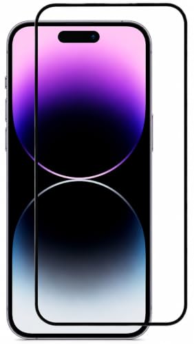 Image of Tempered glass for iPhone 14 Pro | Screen Protector Full HD Quality Tempered Glass Anti-Scratch Edge to Edge Coverage For Easy Installation (iPhone 14 Pro), Pack Of 1