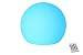 YESIE 8-Inch Cordless LED Ball Night Light, Rechargeable LED Orb Light, Remote Control, 16 RGB Colors Bedside Lamp for Kids Gifts
