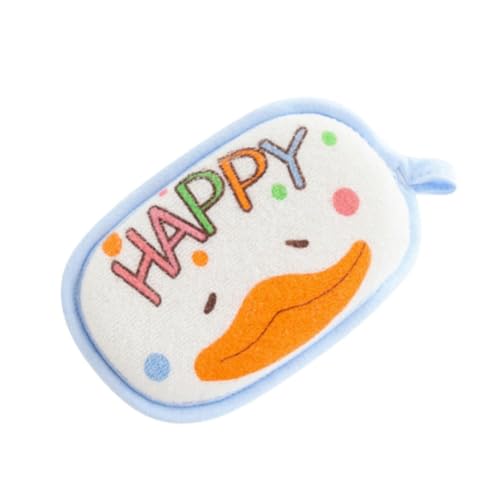 Garneck Esponja de Baño para Bebés Cuerda Colgante y Material de Algodón que Exfolia la Delicada de Recién Nacidos y Pequeños