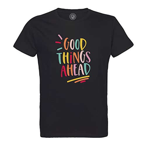 T-Shirt Motivation Homme en Coton Doux pour Cultiver l'Optimisme