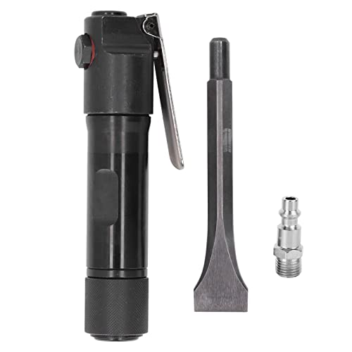 Tipo recto Paleo neumático Aleación de aluminio Cabezal de bloqueo autoinforme 1/4 pulgada Kit de cincel (American Style)
