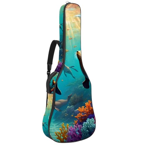 Sac pour guitare acoustique 101,6 cm imperméable avec poche accessoires