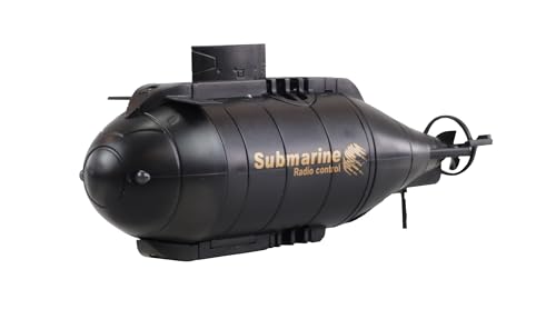 Invento - Invento just play 500810 - RC: 2 Channel Mini Submarine, mit Doppelschiffschraube und LED Suchscheinwerfer, sortierte Farben, ab 8 Jahren
