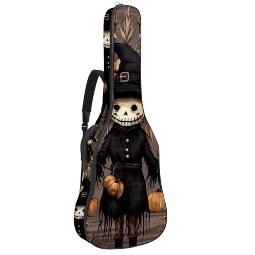 Sac guitare acoustique Halloween housse guitare classique et basse