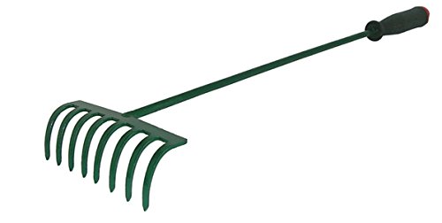 Rake Raking Leaves Rake 8 Teeth Handle 60 cm 16 cm