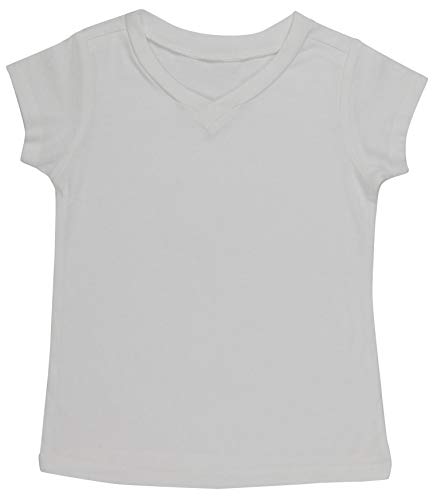 Image of ToBeInStyle Kids Boys Girls Cotton Jersey Contrast Raglan V-Neck Tee T-Shirts