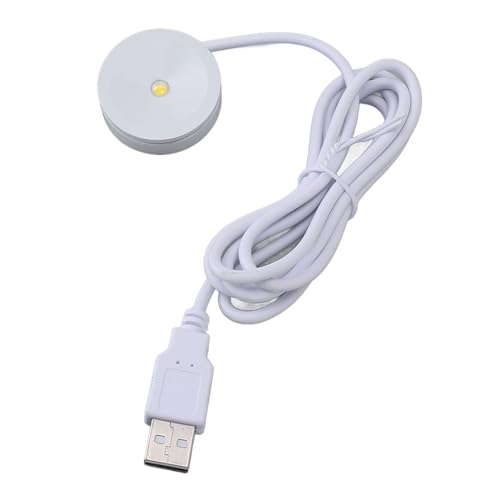 Mini LED Spotlight, 2pcs Aluminum USB 5V LED Spotlight Accent Lights with 4.3ft Cable, Small LED Spot Light for Painting Picture Plants Jewelry Showcase Model Display Shelves