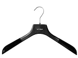 windsor jacke herren Größe / Spannweite: 36cm Kleiderbuegelshop24 Windsor Jacken und Mantelbügel mit Samt, Anti-Rutsch, schwarz, 36cm, 10 Stück