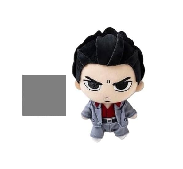 Amazon.co.jp: 龍が如く ぬいぐるみ＆缶バッジセット 極 桐生 一馬