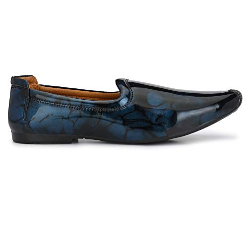 Image of Vellinto Leather Royal Look Patent Leather Shoes for Men | Men's Comfortable Patent Leather