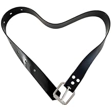 50" 1.27M Black Silicone Dive Weight Belt with 316 Stainless Steel Roller Buckle
