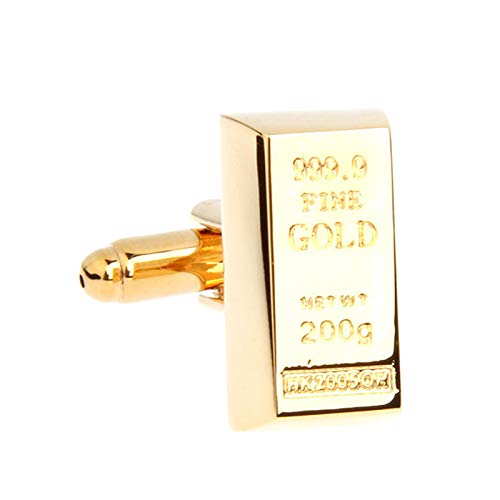 Mancuernillas Daesar para camisa en color dorado miniatura 3