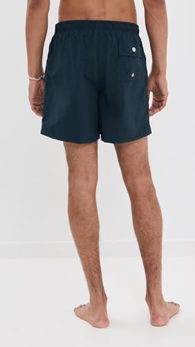 Bather Men's Solid Navy Swim Trunks 5"3