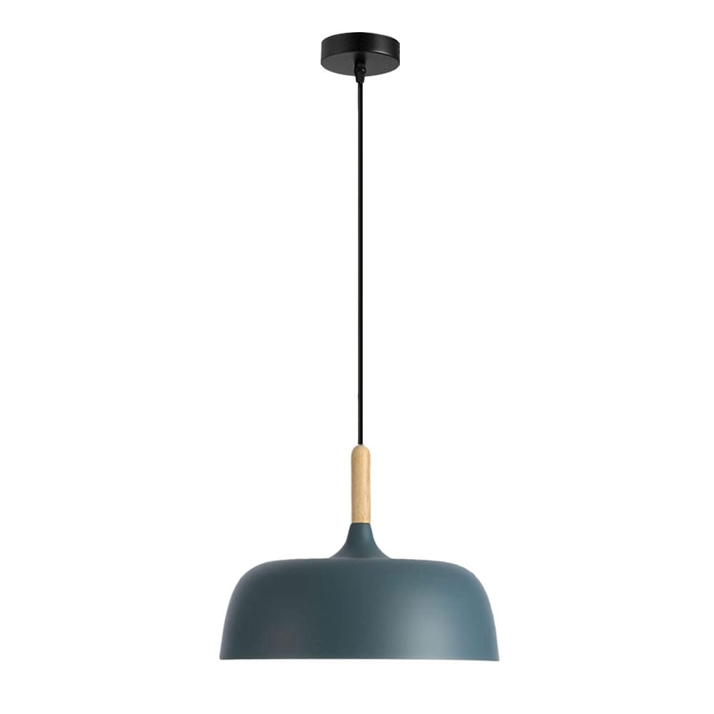 Candelabros de Metal de Estilo nórdico, Pantallas de lámparas Colgantes de Colores creativos, Accesorios de iluminación de Montaje Empotrado, lámpara Colgante Individual con luz E27, lámpara