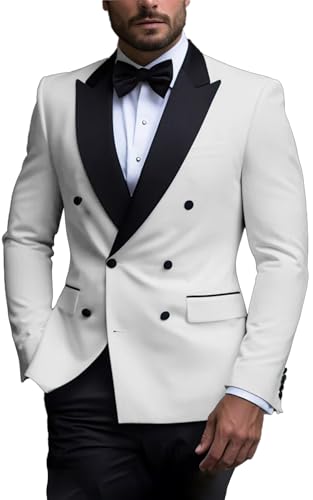 2 Piece Double Breasted Men Suit Men's Tuxedo Set Formal Outfit Party Prom Suits for Wedding Homecoming