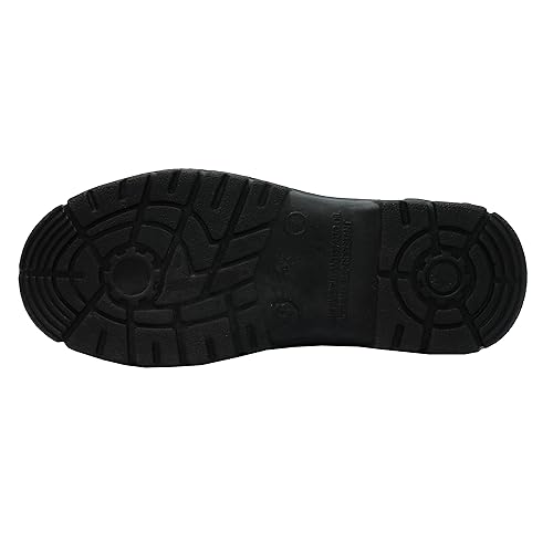 Image of Kitchen Chef Clogs Shoes Male with Genuine Leather Upper Steel Toe and Anti Kid PU Sole with Injection molding