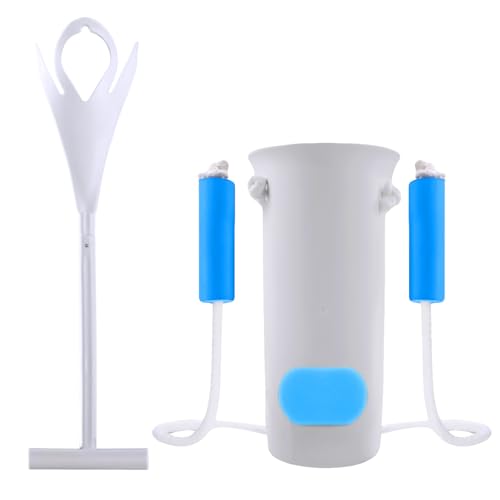 Sock Aid Kit, Premium Sock Puller Aid for Removing Socks or Stockings, with a Super Flexible Sock Aid Device with Long Rope. The Perfect Set for Putting On and Removing Socks or Stockings.