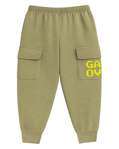 Image of Kuchipoo Boys Cargo Joggers - Pack of 3