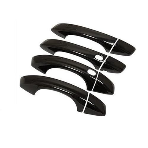 Cubre manetas exterior para Golf 7 Mk7 contra arañazos en negro brillante