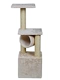 TMS® 36" Deluxe Cat Tree Level Condo Furniture Scratcher Scratching Post Kittens Pet Play House with Mouse Play Toy