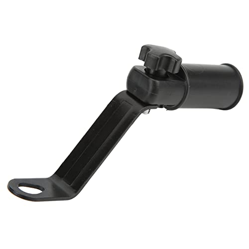 Alomejor Motorcycle Phone Holder Adapter Front Phone Mount with Rearview Mirror Extension Bracket