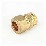 Fit Tube O/D 15mm-1/2' BSP Male Brass Ferrule Fitting For Boat Marine