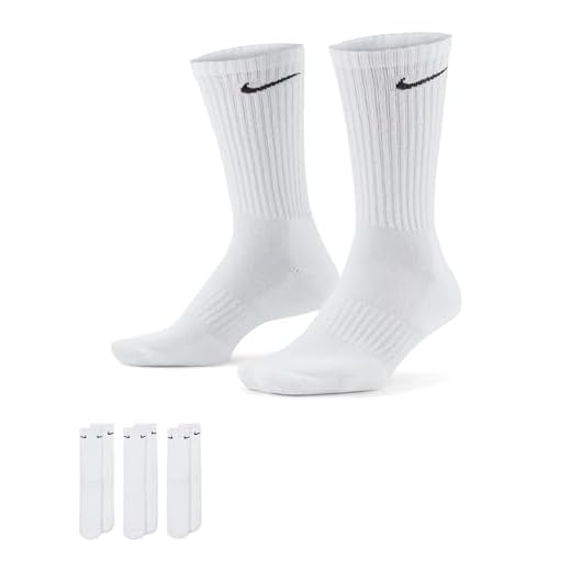 Nike Unisex Everyday Cushion Crew 3 Pair