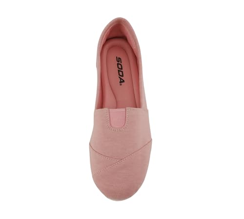 Image of Soda Shoes Women's Obji Round Toe Casual Flat with Padded Insole