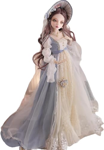 Muñeca BJD pintada a mano 56 cm estilo nórdico miniatura 1
