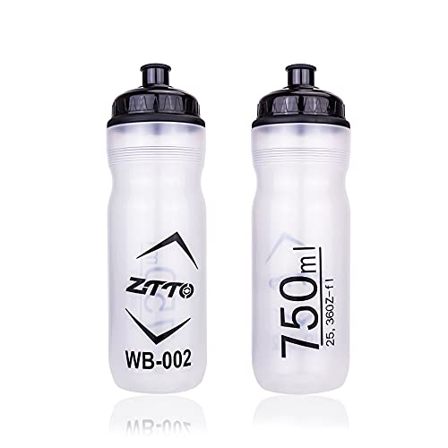 Bike Bottle Holder Set, Lightweight Mountain Bike Bottle Holder with Bottle Set Universal Bicycle Water Bottle Cage Holders with 750ML BPA-Free Sports Water Drinks Bottle for Outdoor Cycling - Image 3