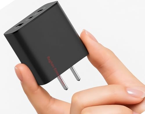 Image of Original 65W Type C PPS Charging Adapter Compatible with Nothing Phone 4 /3 /3a /3a Pro /2 /2a /2a Plus /1 | CMF Phone 2 Pro /a /Pixel 10 /9a /S25 Edge /Buds /Ear Stick Fast Power USB C Rapidly Charge OP Black