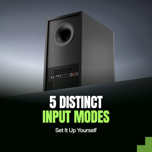 Image of Mivi Superbars Nova 780 Watts Dolby Audio Home Theatre Speaker [New Launch], 5.1 Channel with Big Woofer, 3 Built-in + 2 Satellite Speakers, Multiple EQ, Home Theatre 5.1, Made in India Sound Bar