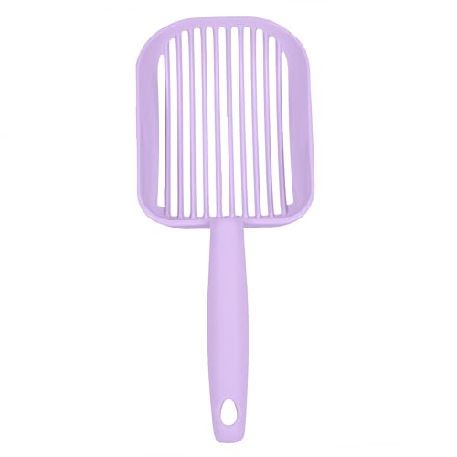 PET GAMES - Pazona higiênica com cantos arredondados e cabo ergonômico para gatos – Lilas