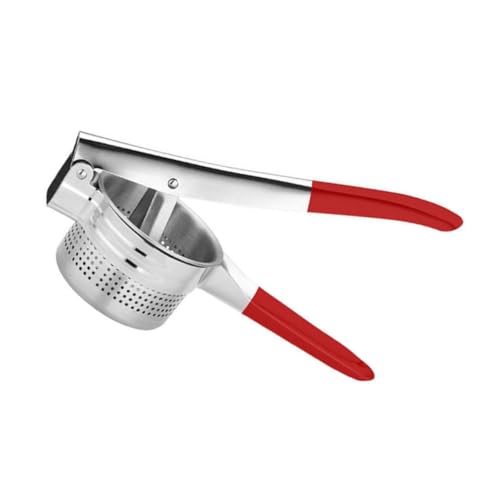 DECORNIJIA 手動フルーツ絞り器 赤浸塑 野菜脱水器 レモン用 滑らか設計 軽量安定 家用バー適用
