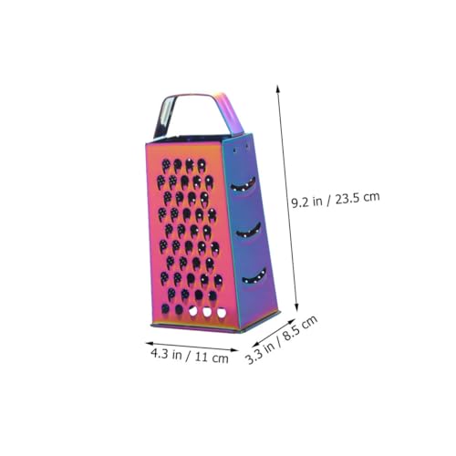 Rallador de Acero Inoxidable para Queso y Verduras miniatura 2