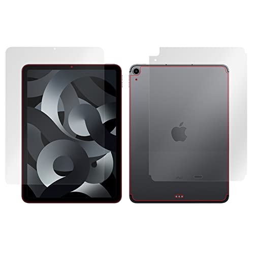 ミヤビックス iPad Air 第5世代 Air5 / iPad Air 第4世代 Air4 (Wi-Fi + Cellularモデル) 用 紙のような書き心地 防指紋 防気泡 液晶・背面 保護 フィルム セット 日本製