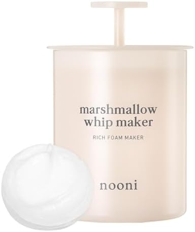 NOONI Cleansing Bubble Foam Maker - Marshmallow Whip Maker | Gentle Deep Cleanser For Skincare, Rich Foam Maker For Face Wash, Gift, Remove Impurities, for All Skin Types