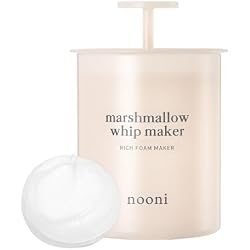 NOONI Cleansing Bubble Foam Maker - Marshmallow Whip Maker | Gentle Deep Cleanser For Skincare, Rich Foam Maker For Face Wash, Gift, Remove Impurities, for All Skin Types