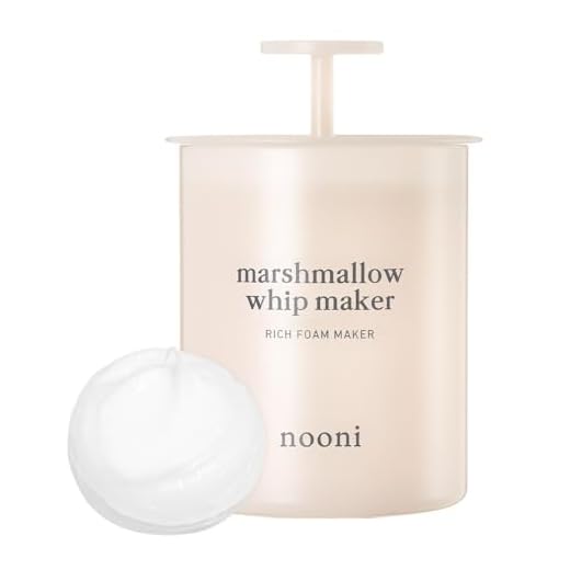 NOONI Facial Cleansing Tool - Marshmallow Whip Maker | Gentle Deep Cleanser, Rich Foamer, Easy to Use, 1 Count