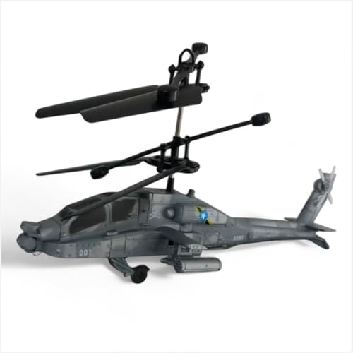 Helicóptero de Controle Remoto RC, Brinquedo Voador com Sensor de Indução, 4 Canais, para Crianças