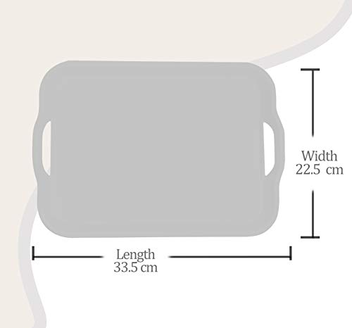 Image of Milton Orient Mini Melamine Tray, 1 Piece, White (13.18 inch X 8.85 inch)