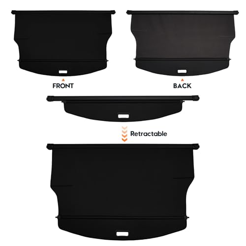 Image of Powerty Cargo Cover for 2019-2025 Cadillac XT6 Accessories, Carbon Fiber