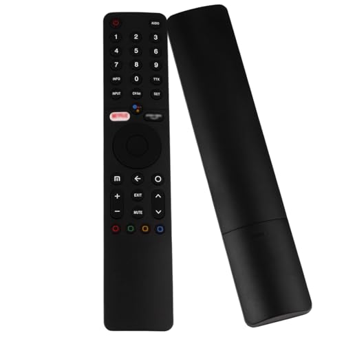 XMRM-19 Mando a Distancia para Xiaomi MI P1 Q1 P1E Q1E Series Smart TV Voice Control Remoto con Bluetooth y Función de Voz para Xiaomi L32M6-6AEU L50M6-6AEU L55M6-6ESG L75M6-ESG
