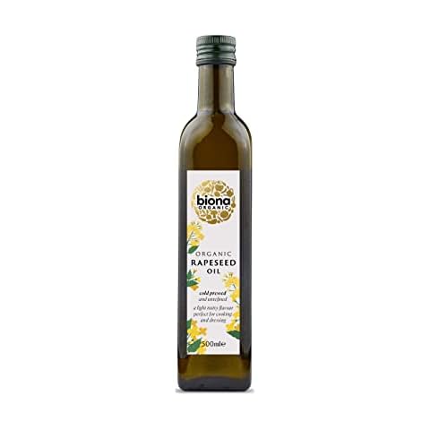 Biona Organic Rapeseed Oil First Cold Pressing 500 ml Cover