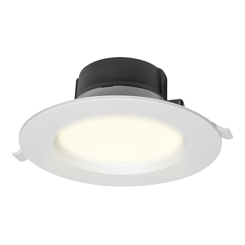 Recopilación de Iluminación empotrable para el cuarto de baño los 5 más buscados. 50 ILLUX Lámparas LED Downlight Empotrable Focos de Techo para Sala, Comedor, Cocina, Cuarto Potencia Máx 10 W Luz Cálida 3000K TL-6011.B