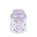 TooGet Elegant Metal Tinplate Empty Tins, Shabby Chic Mini-boxes for DIY Candles, Dry Storage, Spices, Tea, Candy, Party Favors, and Gifts (Cylinder 6-Pack)