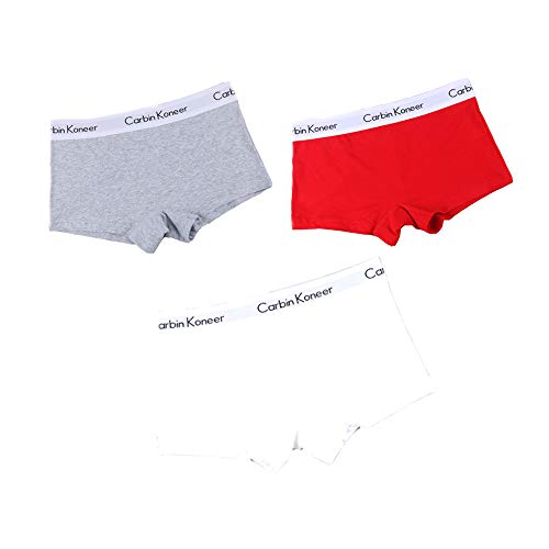 Boxers pour tomboy sans irritation lot de 3 boyshort coton BaronHong